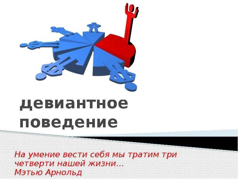 Презентация девиантное поведение среди подростков